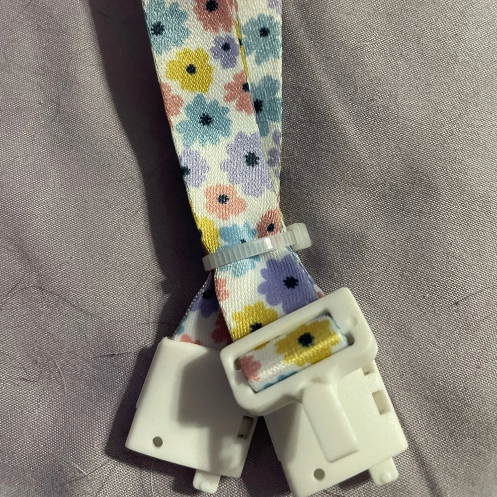 🦚Floral Kids Lanyard